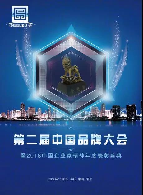 第二届中国品牌大会暨2018中国企业家精神年度表彰盛典