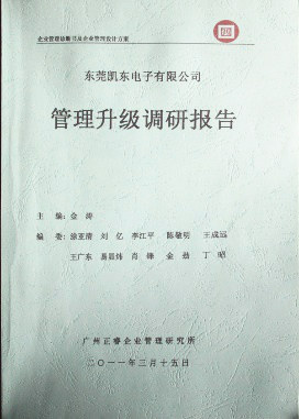 2012年4月5日，美狮贵宾会咨询向洁丽决策层陈述调研报告